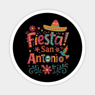 Fiesta-San-Antonio-Texas-Cinco-De-Mayo-Mexican-Party Magnet